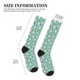 thumbnail image 2 of Lsque Panda Bathing In The Bath Pattern Sport Compression Socks for Men & Women 15-20 mmHg Knee High Nurse Pregnant Running Medical and Travel Athletic, 2 of 6