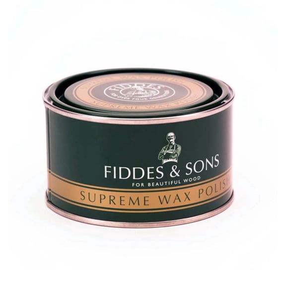 Fiddes & Sons Supreme Wax Polish, Rugger Brown, 400 ml