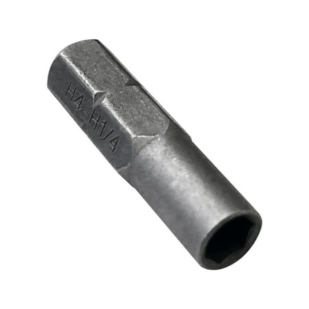 

HLGDYJ 3 Types Screw Driver Bit Adapter High Hardness 6.35mm 1/4 Insert Bit to 4mm Bit