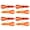 Orange and red, variant on Gieenan 8pcs Fishing Baits Lure 7.5cm 3.7g Shrimp Soft Baits Crawfish Lure for Trout