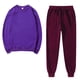 thumbnail image 2 of Puntoco Jersey De Cuello Redondo Sólido para Mujer Pantalones Deportivos Informales Conjunto Deportivo Liquidación Puntoco Puntoco-5599, 2 of 6