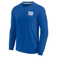 thumbnail image 2 of Unisex Fanatics Royal New York Giants Elements Super Soft Long Sleeve T-Shirt, 2 of 3