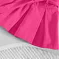 thumbnail image 4 of EnJoCho Girls Summer Denim Dress Sleeveless Button Down Collared Jean Dresses Y2K Pleated A Line Dress with Belt Toddler Maxi Dress Summer, 4 of 7