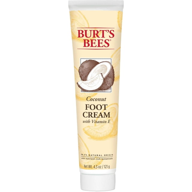 Crema para pies Burt's Bees con aceite de coco 125ml