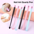 thumbnail image 3 of Pumice Stone Nail File Professional Precision Filing Cuticle Remover Cuticle Remover Nail Pusher Quartz Stone Nail Pen Manicure Stick Nail Art Tools, 3 of 8