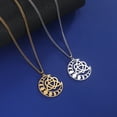 thumbnail image 3 of EUEAVAN Silver Moon Celtic Knot Pendant Necklace Stainless Steel Jewelry, 3 of 5