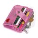 thumbnail image 4 of Cartera con lentejuelas y bordado de amor para mujer, con hebilla y cierre de cremallera, minicarteras, ultrafinas, de color cristal, 4 of 5