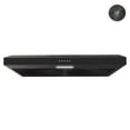 thumbnail image 1 of Streamline 30 in. Cosenza Convertible Undermount Range Hood in Grit Black with Mesh Filters, Push Button Control, LED Light, 1 of 9