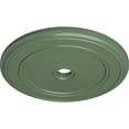 thumbnail image 3 of 41 1/8"OD x 4"ID x 2 1/8"P Classic Ceiling Medallion (Fits Canopies up to 5 1/2"), Hand-Painted Athenian Green, 3 of 6