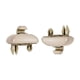 thumbnail image 1 of 2x clips de visera de sol beige, 8u0857562 Reemplazar piezas, 8E0857562A 8E0857561 para A3 B6 B7 B8 RS3 Q5 Q5, 1 of 8