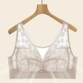 thumbnail image 2 of hotojiny Lace Bralette for Women Cute Deep V Neck Mesh Wireless Bralette Summer Breathable Plunge Unpadded Everyday Bra, 2 of 5