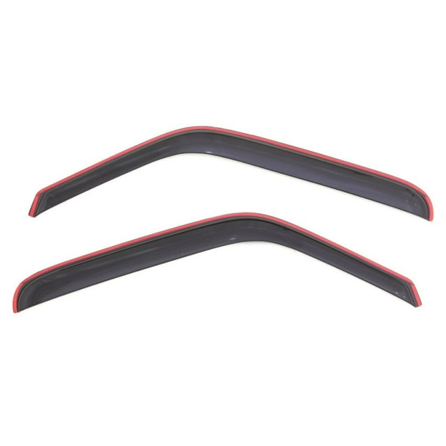 Auto Ventshade Rainguard 92083 Ventvisor; Aerodynamic Design; In-Channel; Smoke; Acrylic; Set of 2