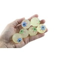 thumbnail image 7 of 12 Eye Glow in The Dark Super Bouncy Balls - Spooky Eyeball Novelty Party Favor Toy Halloween, ophthalmologist, Optometry Anatomy (1 Dozen), 7 of 7