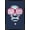 Black Framed Version, variant on Miles Davis - Illustrated Face Wall Poster, 14.725" x 22.375"
