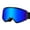 Black frame blue, variant on Ski Goggles Double Layered Lens Fog Resistant Comfortable Wear for Boy Girl Winter Sport Skiing Snowboarding Cycling
