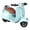 Blue, variant on Dolls Accessories 360 Motorcycle Model with Cute Sheep Design for Kids and Collectors Platform Competition Playpiece,19 cm,Khaki