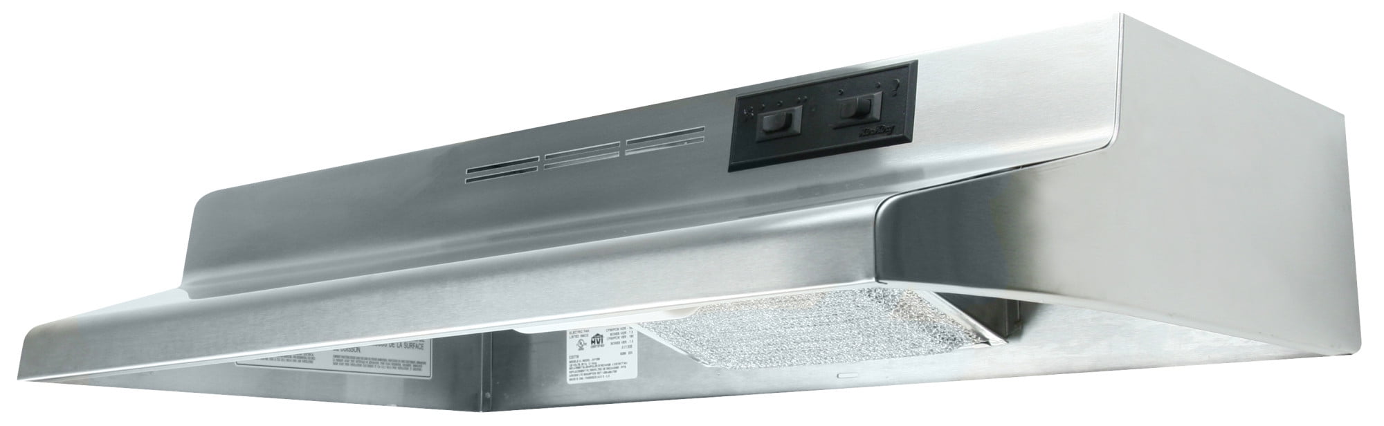 Air King Ad136 180 Cfm 36" Wide 2Speed Under Range Hood
