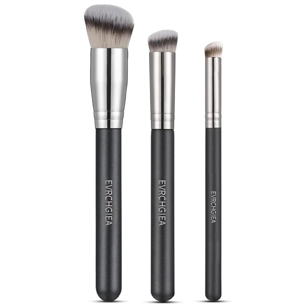 Set de brochas EVRCHGIEA Foundation Concealer Contour, 2 unidades