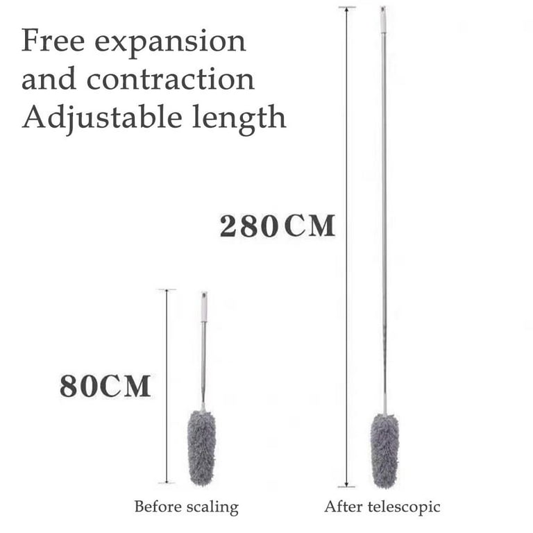 Extendable Feather Duster Long Telescopic Duster Magic Static