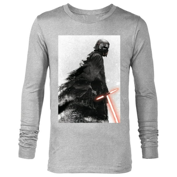 Star Wars The Rise of Skywalker Kylo Ren Memory - Long Sleeve T-Shirt for Men - Customized-Athletic Heather