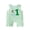 Green, variant on RUINIXCW Baby Boy Girl First Birthday Outfit 1 Years Old Birthday Clothes Summer Fall Romper Overalls Cake Embroidery Striped Sleeveless Jumpsuit Playsuit