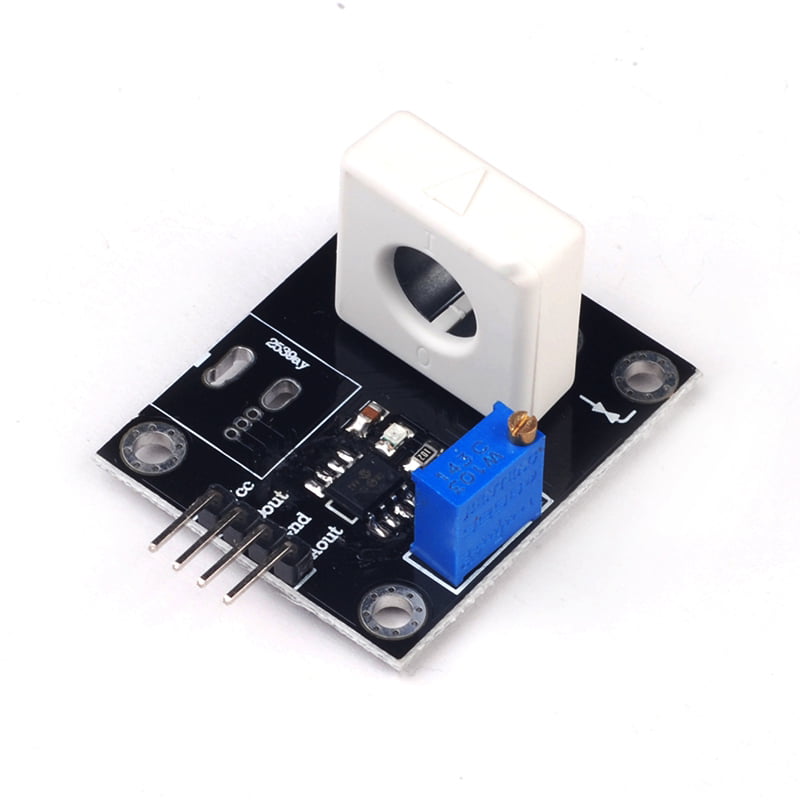 WCS1700 Hall Current Detection Sensor Module with Overcurrent Signal Lamp DC 5V 