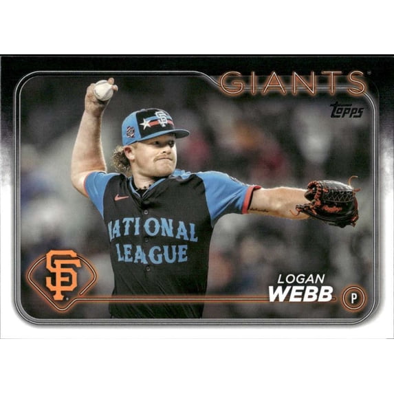 2024 TOPPS UPDATE ALL-STAR GAME #ASG-31 LOGAN WEBB SAN FRANCISCO GIANTS