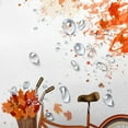 thumbnail image 4 of Fall Shower Curtains for Bathroom, Autumn Tree Bicycle Fabric Thanksgiving Shower Curtain Set, Maple Leaves Bathroom Accessories Decor 12 Hooks Included 69X72 Inches, 4 of 6