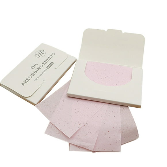 ZAXARRA Oil Absorbing Sheets, Oil Blotting Paper, Oil Absorbing Tissue, Face Facial Natural Oil Control Film Blotting for Oily Skin Care
