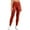 Red, variant on KDFJPTH Women Solid High Waist Casual Ankle Slim-Leg Leggings