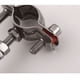 thumbnail image 2 of Soportes de tubería de acero inoxidable montados en el techo montados en la pared, 2 soportes de tubería ajustables, con tornillos, para tubería de 19 mm (1/2 pulgada) de diámetro (19 mm-22 mm), 2 of 5