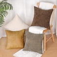 thumbnail image 2 of AKASENKO 4 Fundas para Cojines de Sala, Suave Lino Decorativo, Funda de Coj&iacute;n Cuadrada Bohemia para sof&aacute;, Cama, casa, Coche, decoraci&oacute;n Interior, 18 x 18 Pulgadas (4,, 2 of 8