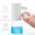 thumbnail image 2 of Dispensador automático de jabón de manos con sensor y bomba de espuma de 350 ml que funciona con pilas, 2 of 8