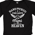 thumbnail image 4 of Inktastic Handpicked for Earth by My Mimi in Heaven with Angel Wings Boys or Girls Long Sleeve Baby Bodysuit, 4 of 5