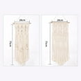 thumbnail image 3 of Small Wall Hanging, Woven Bohemian Deco Tapestry, Mini Macrame Wall Rug, 3 of 5