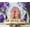 Color2, variant on Peel and Stick Wallpaper Canvas Spring Italy Rose Alley Landscape Faux Window Alleys Flower Sticker Modern Art Wall Mural Decor Self Adhesive and Removable 69in x 98in