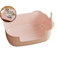 thumbnail image 1 of Dvruxg Large Cat Litter Box with High Sides, Cat Boxes for Indoor Cats, Cat Litter Pan for Kitty, Litter Box with Low Entry, Easy to Clean, Anti-Splashing, 1 of 5