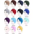 thumbnail image 4 of ORUYROP Turban de Sommeil Chimio Foulard Bonnet Chapeau pour Patient Cancer Perte de Cheveux, 4 of 7