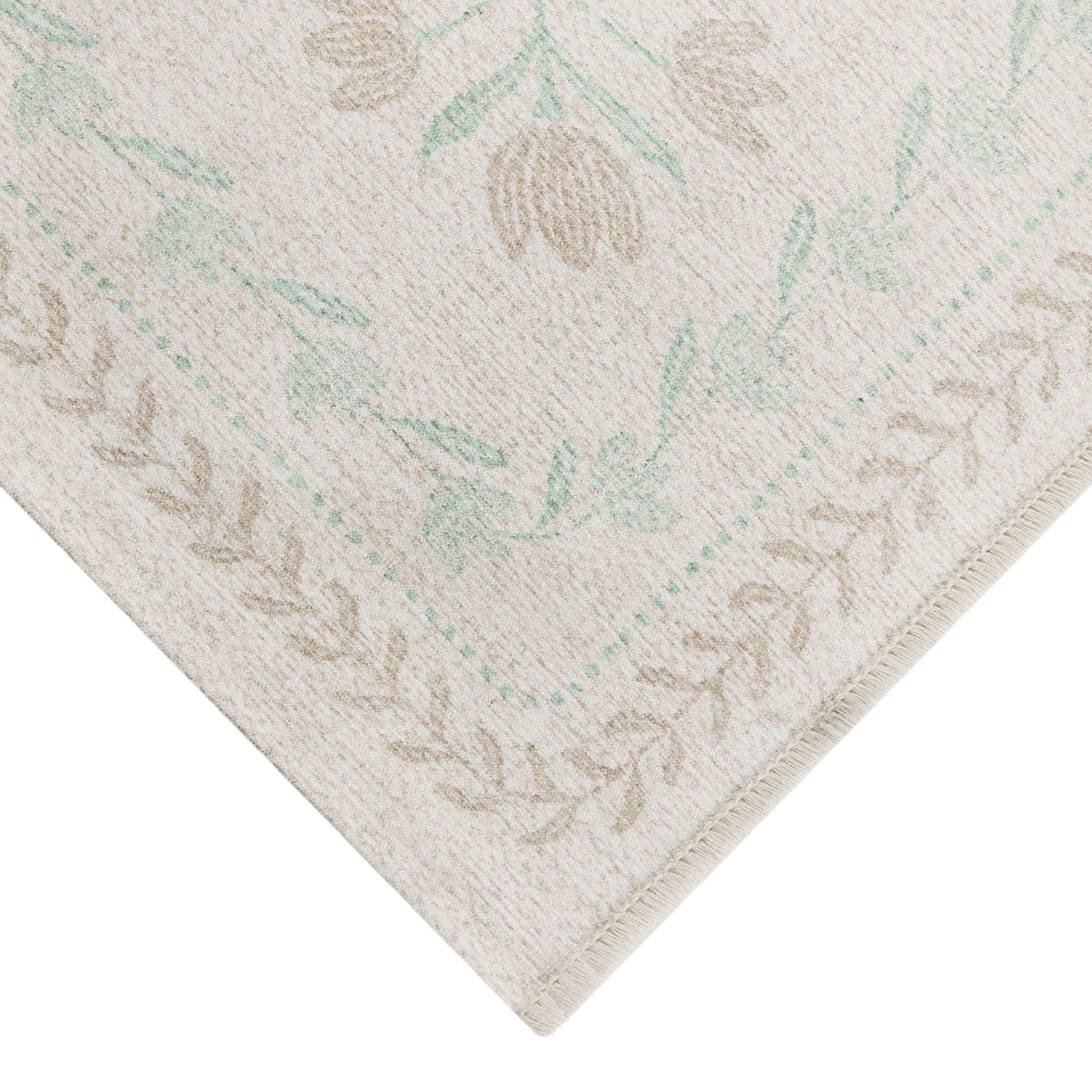 Better Homes & Gardens Soliel Floral Neutral 30 in x 46 in Accent Rug