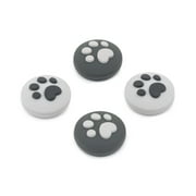 GeekShare 4PCS Silicone Cat Paw JoyCon Thumb Grip Set Joystick Caps Compatible with Nintendo Switch / OLED / Switch Lite