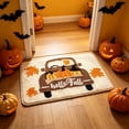 thumbnail image 5 of Antqov Halloween Bathroom Rugs 16x24" Non Slip Fall Pumpkin Bath Mat Cute Decorative Soft Doormat for Home Bathroom Decor, 5 of 6