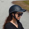 thumbnail image 5 of Eyucdvc Retro Baseball Cap Style Half Bike Helmet Adjustable Protective PU Headgear for Adult Men Women Cycling Scooter Riding, 5 of 5