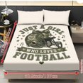Yuyamidu Camo Football Bed Sheet Set, Soft Breathable Bedding Fitted ...