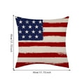 Fourth of July Decorative Throw Pillowcase Independence Day American