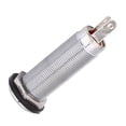 thumbnail image 1 of Guitar Jack Plug Socket, Guitar Jack, Standard 1/4inch Instrument Cable Plug Premium Metal Strong Strength Easy To Install For Electric Guitar Bass, 1 of 8