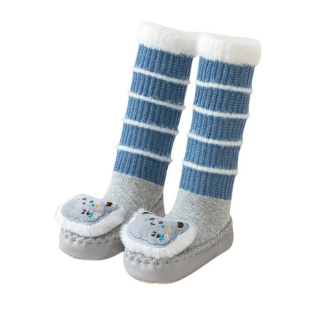 

Rovga Toddler Shoes For Kids Children Autumn And Winter Boys And Girls Cute And Comfortable Long Sock Shoes Flat Bottoms Non Slip And Warm