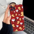 thumbnail image 3 of Funda de teléfono de Año Nuevo de dibujos animados de Navidad para iPhone 15 14 11 12 13 Mini Pro XS Max Cover 6 7 8 Plus X XR SE 2020 Funda Shell, 3 of 5