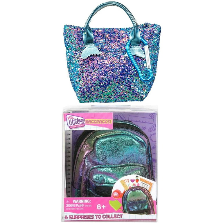 Shopkins, Toys, Shopkins Real Littles Bag Collection Bunny Backpack W 6  Surprises Series
