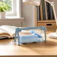 thumbnail image 6 of UALSRZL Pencil Case, Large Capacity Pencil Pouch for Boys Girls, Clear Pencil Box Bag for Kids Elementary School Supplies, Blue, 6 of 7