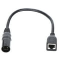 thumbnail image 2 of Xlr To Rj45 Cable Xlr Male To Rj45 Female Cord 5-pin Xlr To Rj45 Cord Xlr Cable Stage And Studio Cables JORINDO JD6099 Adaptor Cable 5Pin XLR Male To RJ45 Female OxygenFree Copper, 2 of 8